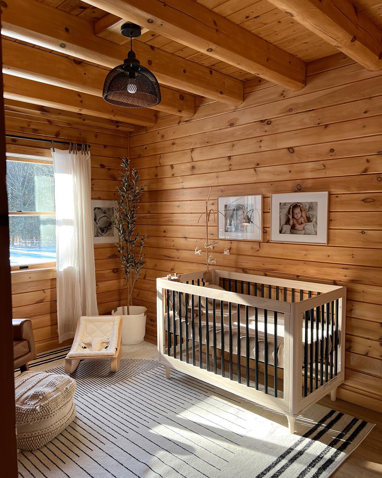 rustic chalet nursery