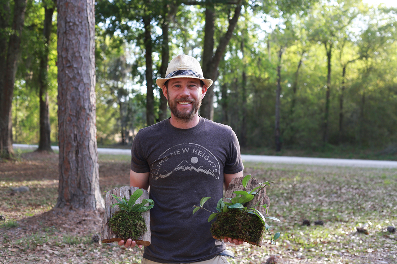 how to make hanging wood wall planters with moss
