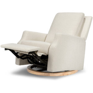 Namesake Crewe Manual Recliner and Swivel Glider (shown in Boucle Fabric)
