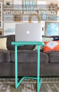 how-to-paint-without-brush-strokes-mountainmodernlife.com