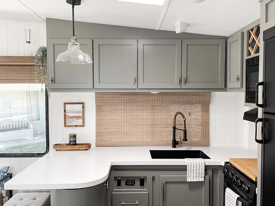 Renovated RV Kitchen