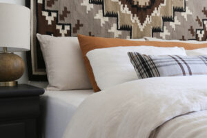 cozy linen bedding