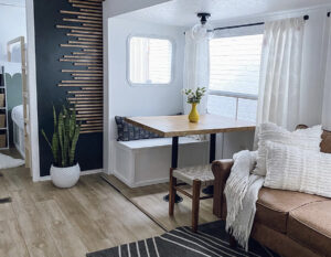 slat wall in RV